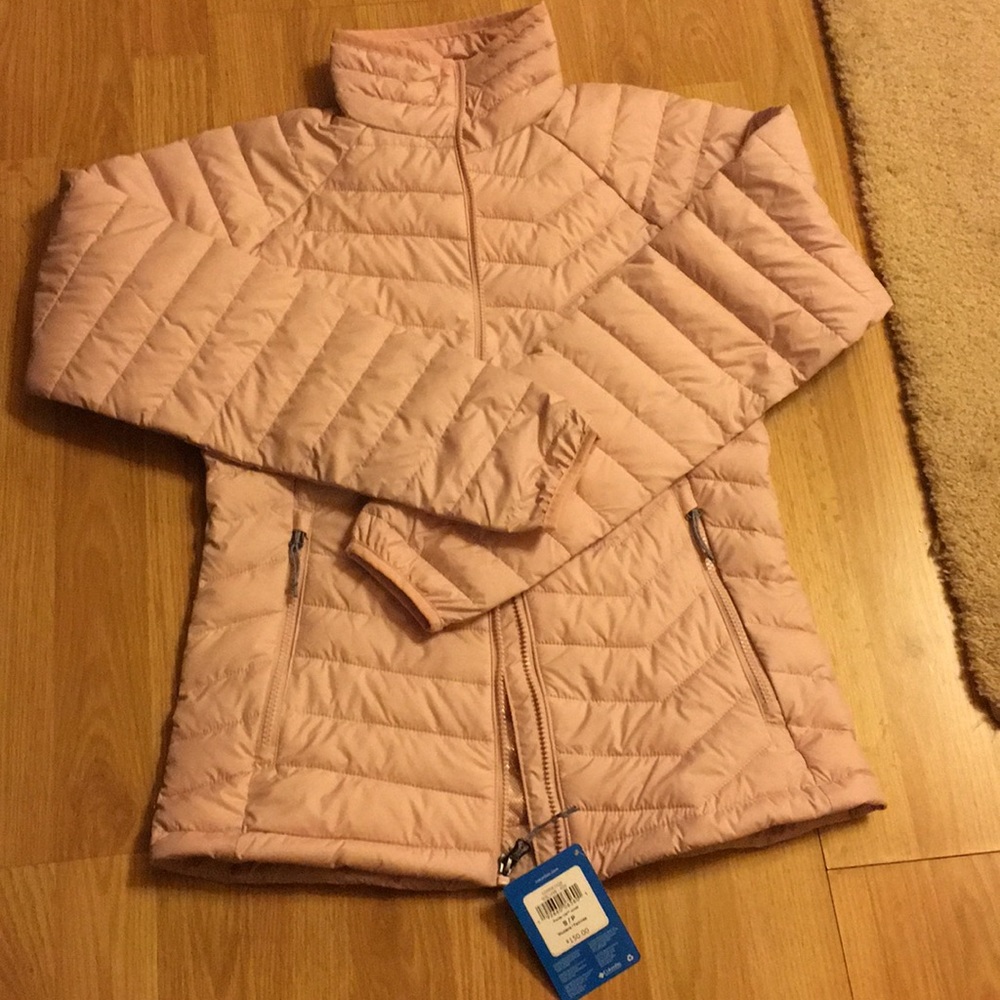 Women’s OMNI-HEAT Coat by COLUMBIA; Powder Pink.